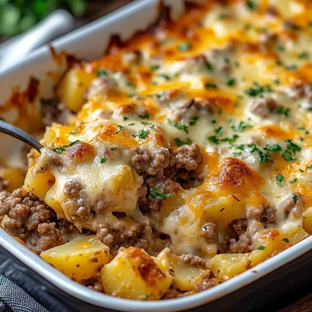 Cazuela de papas con hamburguesas y queso 🍔🧀🥔 459180110_122112685544408733_4473963870756530559_n